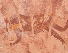 ROCK ART OF GILF KEBIR, EGYPT　エジプト、ギルフ・ケビールの岩壁画