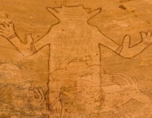 PANORAMIC PHOTOS OF SAHARAN ROCK ART      　サハラ岩壁画パノラマ写真